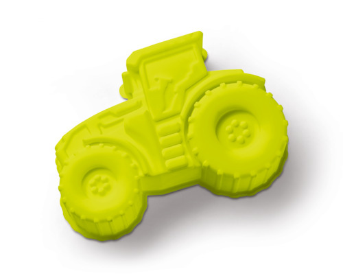 Baking tin tractor