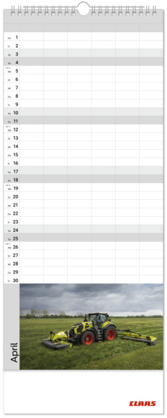 Family calendar 2027
