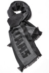 Scarf unisex, grey