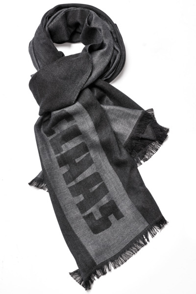 Scarf unisex, grey
