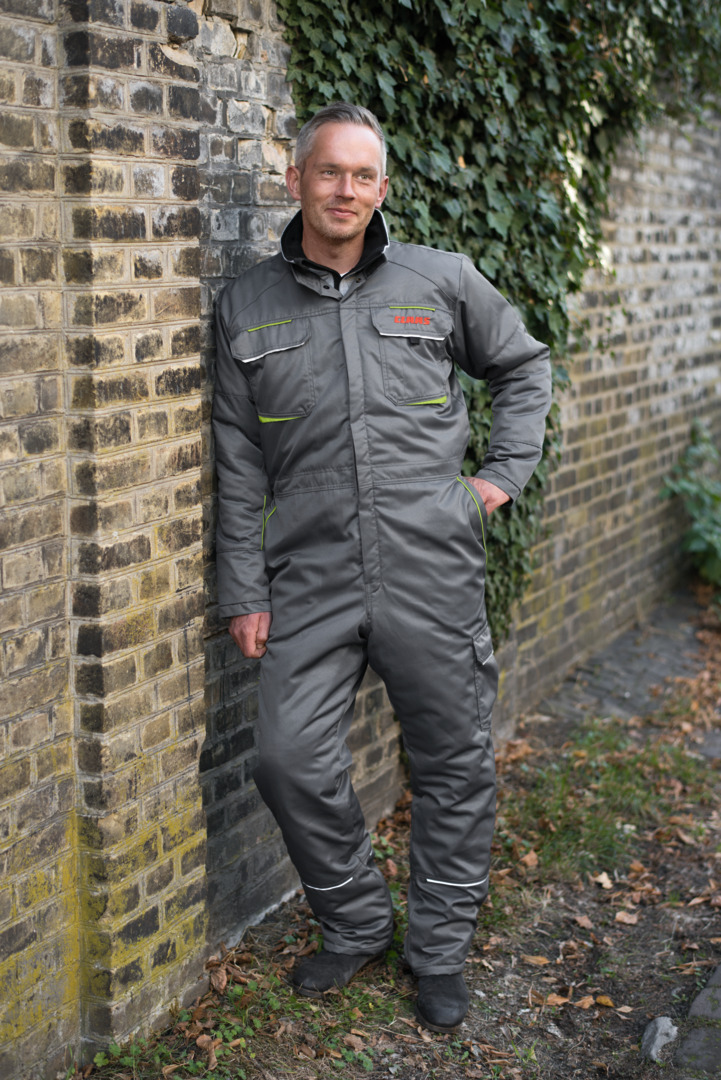 CLAAS オーバーオール グレー Lサイズ Winter overall | CLAAS Collection