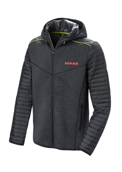 Powerstretch jacket, grey, XL