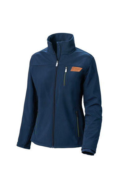 Softshelljacket blue, women, S