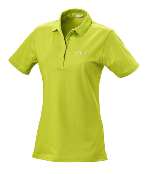 Polo shirt green, women, L