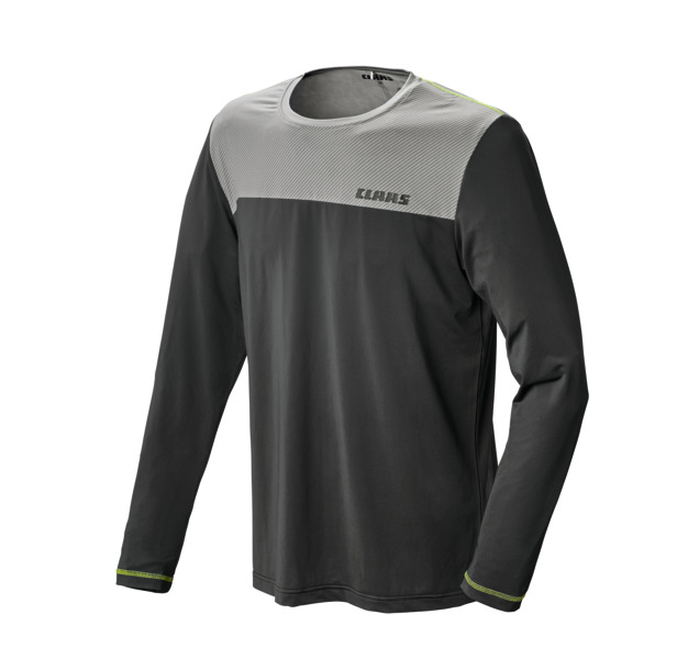 Long-sleeved running shirt, men, 2XL