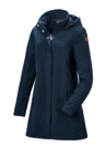 Between-seasons coat, navy, women, L