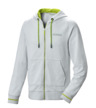 Sweat jacket, grey, unisex, S