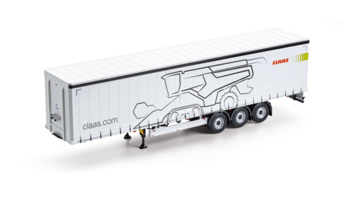 Curtain trailer LEXION design