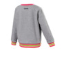 Sweatshirt, grau-pink, Gr. 122/128