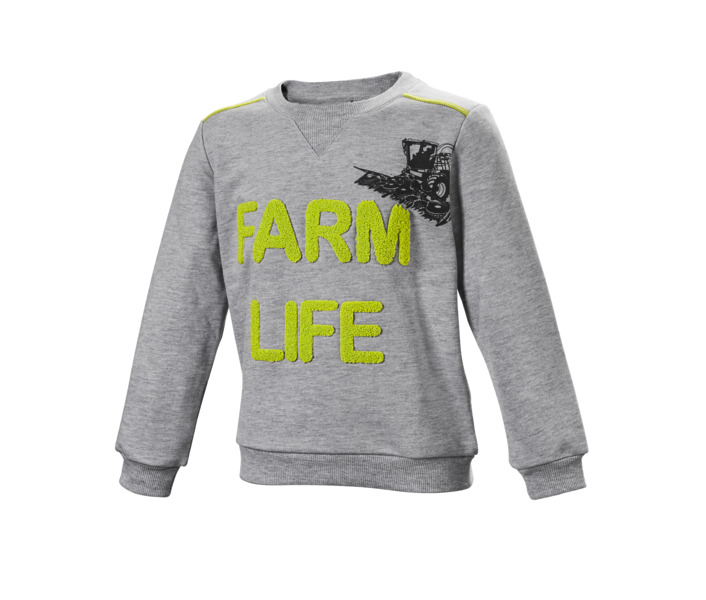 Sweatshirt, grey, size 110/116