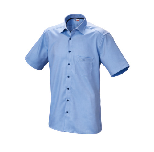 Short-sleeve shirt, modern fit