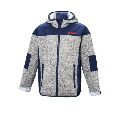 Knitted fleece jacket children