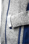 Knitted fleece jacket, blue, Kids, 98/10