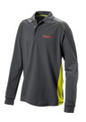 Work polo dark grey,long arms, XS