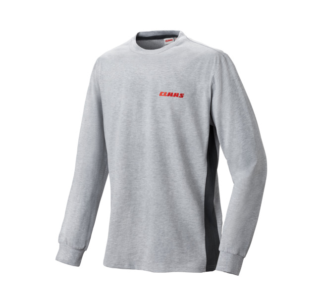 Longsleeve,workwear, light grey, XS