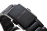 Montre pour femmes, noir, en acier