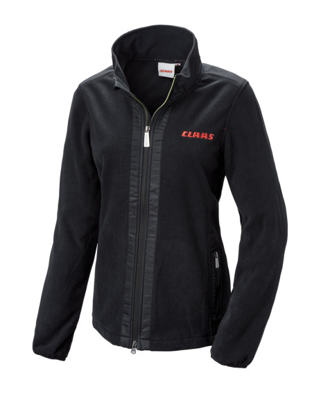 Fleece jacket, black, women, XS