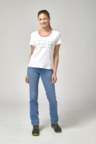T-shirt, women, white, 2XL