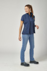 Polo, blue, women, size XS