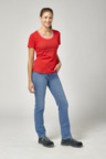 T-shirt, women, red, 3XL
