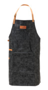 Barbecue apron, grey