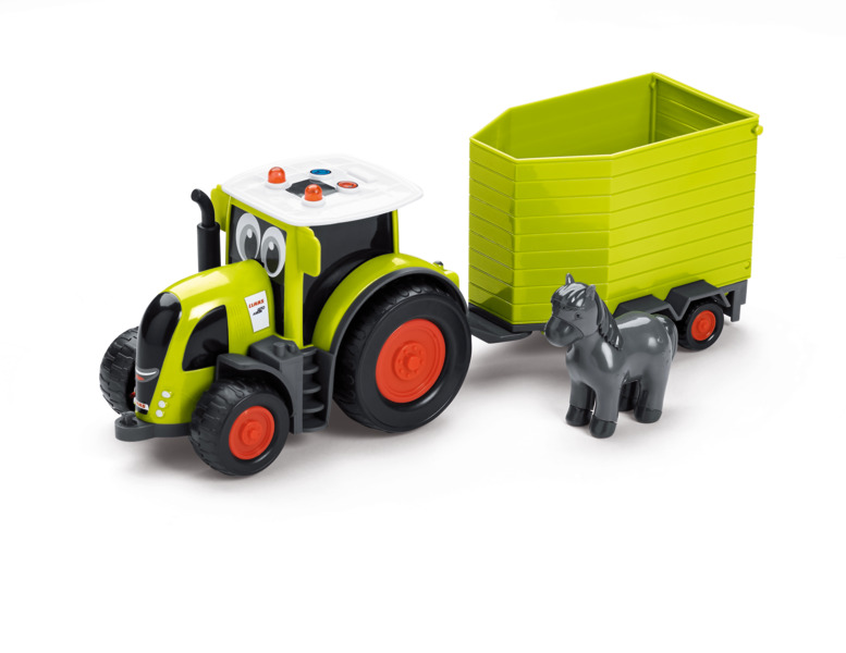 AXION 870+horse trailer+horse,CLAAS KIDS