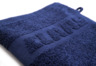 Wash mitts, navy, set of 3