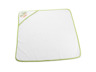 Hooded bath towel, white, baby