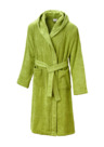 Bathrobe, green, S