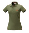 Polo shirt, olive, women, size XS