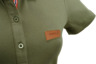 Polo shirt, olive, women, size XS