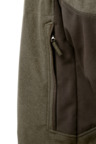 Fleece jacket, dark green, men, S