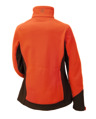 Softshelljacket,orange-green, women, 36