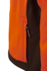 Softshelljacket,orange-green, women, 36
