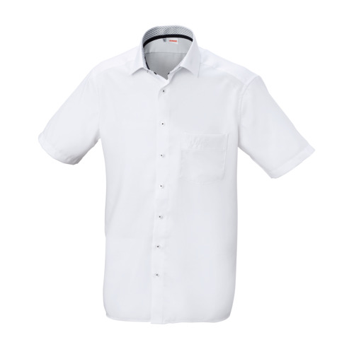 Short-sleeve shirt, comfort fit