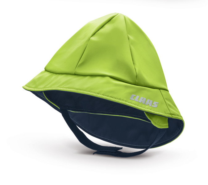 Rain hat, green, children, 48/50