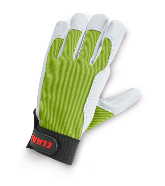 Gloves, green, 7