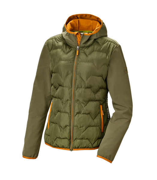 Hybrid jacket, green, women XL