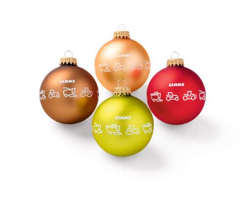 Christmas ornaments, Set of 4