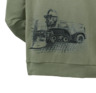 Hoodie JAGUAR, green, M