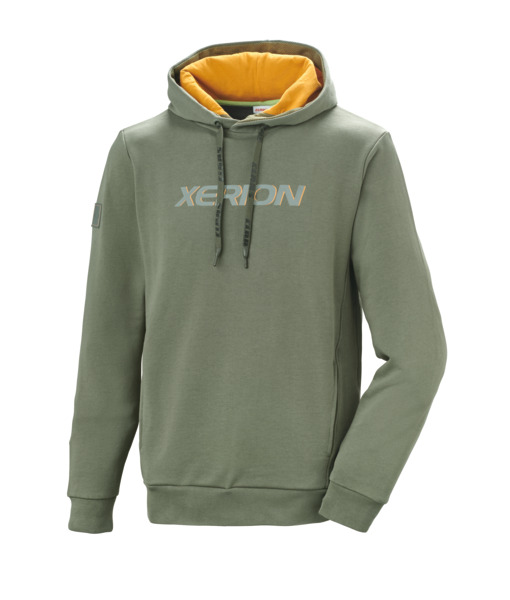 Hoodie XERION, green, XS