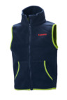 Fleece gilet, blue, children, 74/80