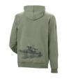 Hoodie LEXION, green, XS