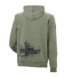Hoodie JAGUAR, green, M