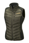 Padded gilet,women,green,38
