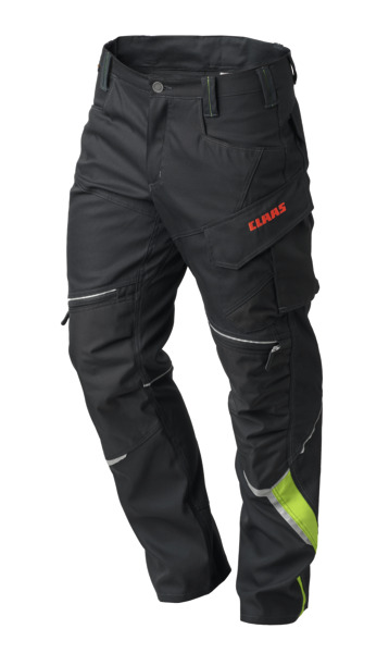 Trousers,WW,men,black-green,stretch,40
