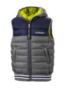 Gilet, grey, children, size 146/152